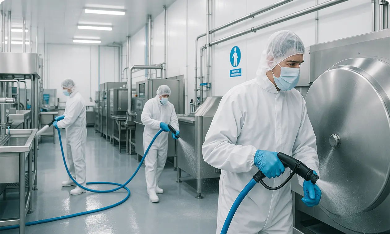 Reinigung Lebensmittelindustrie